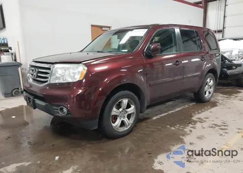 2012 Honda Pilot Ex-L from USA, damaged, VIN 5FNYF4H5XCB051035